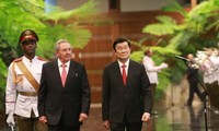 Президент СРВ Чыонг Тан Шанг находится на Кубе с официальным визитом